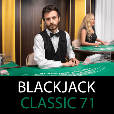 Evolution Blackjack Classic 71 Live